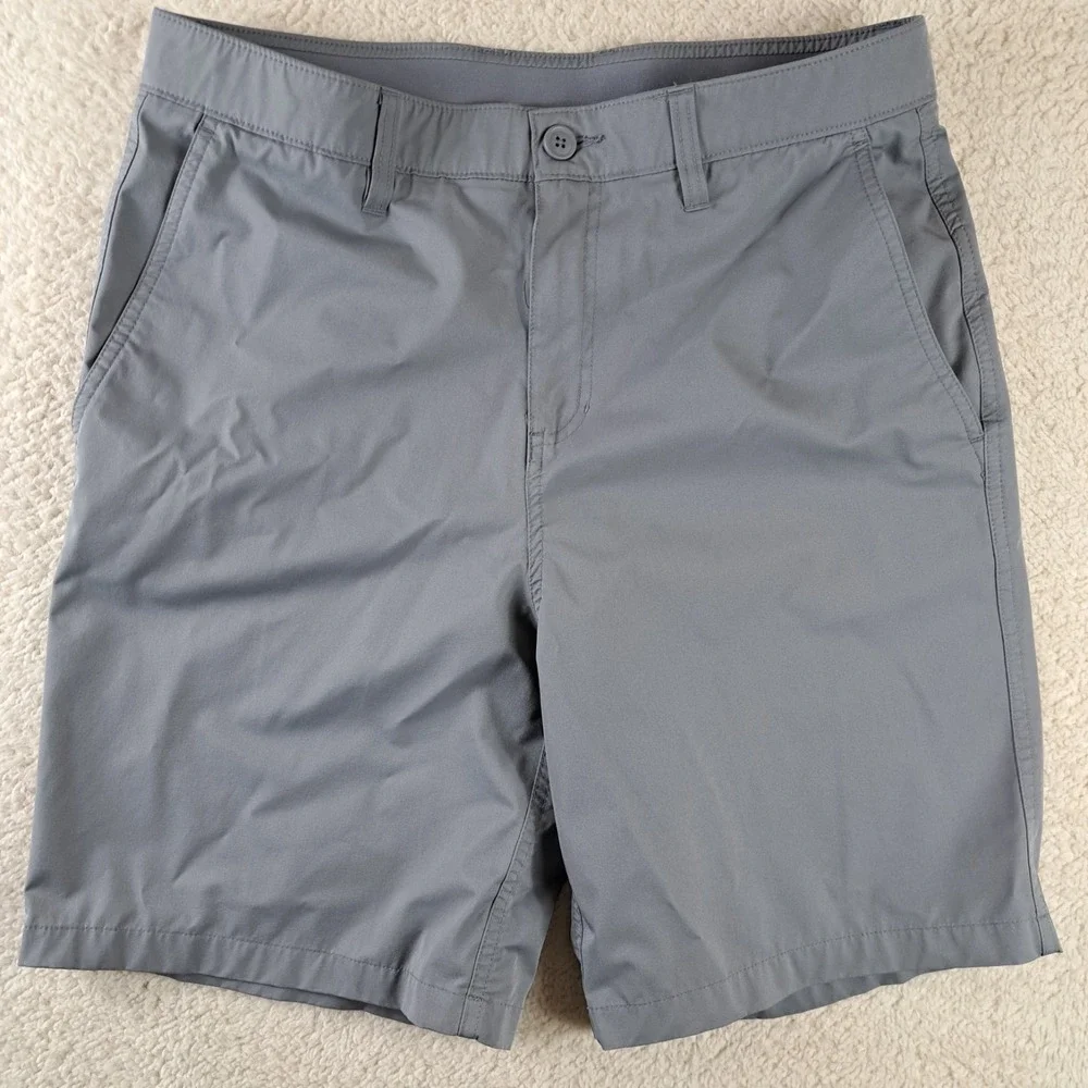 Men's Rorie Whelan Golf Shorts Gray Lightweight Size 34